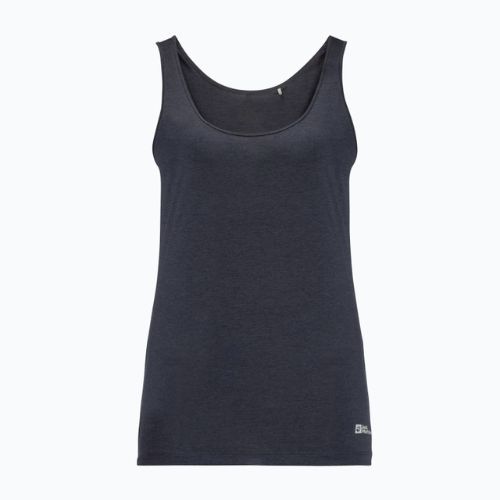 Jack Wolfskin Damen Trekking-T-Shirt Pack & Go Tank navy blau 1807283