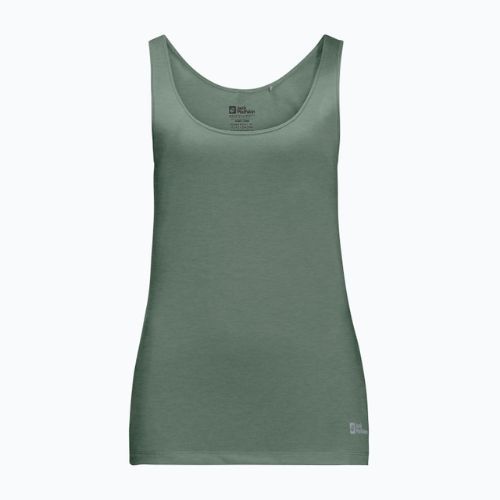 Jack Wolfskin Damen-Trekking-T-Shirt Pack & Go Tank grün 1807283