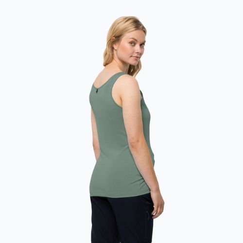 Jack Wolfskin Damen-Trekking-T-Shirt Pack & Go Tank grün 1807283