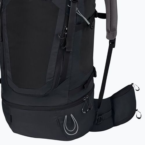 Jack Wolfskin Highland Trail 55+5 Trekking Rucksack schwarz 2010091