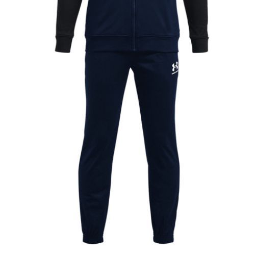 Under Armour CB Knit Kinder Trainingsanzug navy blau 1373978-408