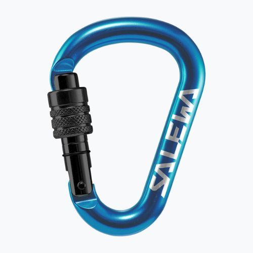 Salewa HMS Screw G2 Karabinerhaken blau 00-0000001525