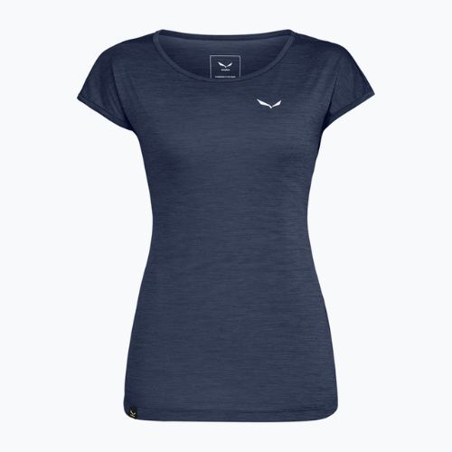 Salewa Damen-Trekking-Shirt Puez Melange Dry marineblau 26538
