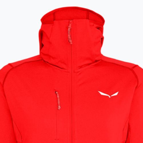 Salewa Damen Fleece Agner Hybrid PL/DST FZ Hoody rot 00-0000027372