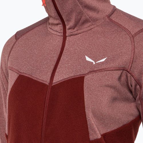 Salewa Puez Hybrid PL FZ Hoody Damen Fleece-Sweatshirt rot 00-0000027389