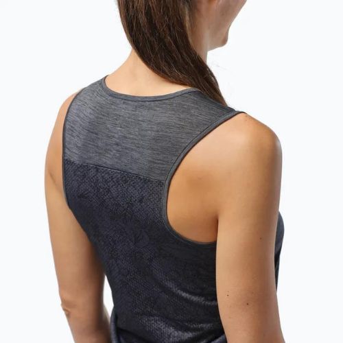 Damen-Trekking-Shirt Salewa Puez Graphic Dry Tank grau 00-0000027482