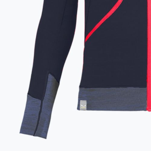 Salewa Puez Hybrid PL FZ Hoody Kinder Fleece-Sweatshirt navy blau 00-0000027769