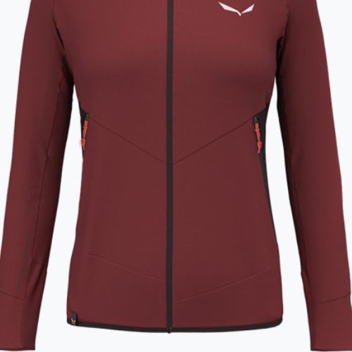 Salewa Damen Trekking Sweatshirt Lavaredo Hanf mit Kapuze rot 00-0000028238