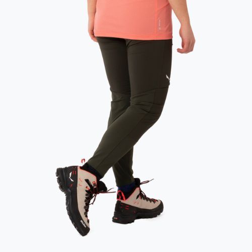 Damen Wanderleggings Salewa Puez Dry Resp Cargo grün 00-0000028331