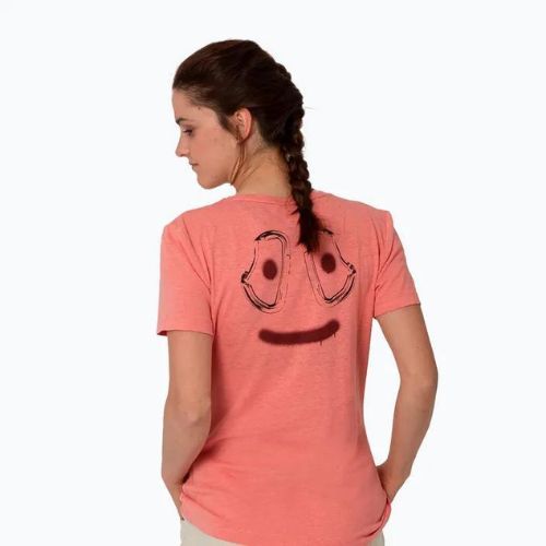 Salewa Lavaredo Hanf Drucken Frauen Klettern T-Shirt rosa 00-0000028368