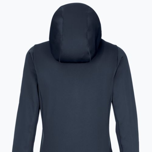 Damen-Trekking-Sweatshirt Salewa Puez Polarlite Hooded navy blau 00-0000028522