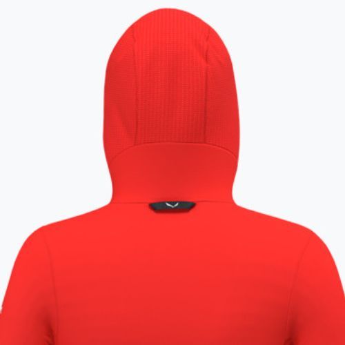 Salewa Damen-Trekking-Sweatshirt Agner Polarlite mit Kapuze rot 00-0000028558