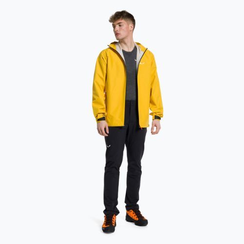 Salewa Herren Regenjacke Puez Aqua 4 PTX 2.5L gelb 00-0000028615