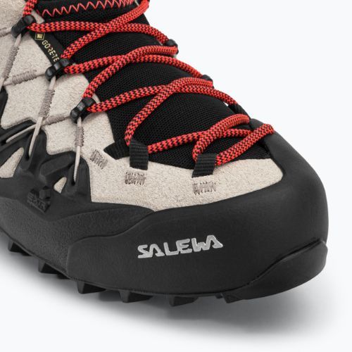 Salewa Wildfire Edge GTX Damen Approach-Schuh beige und schwarz 00-0000061376