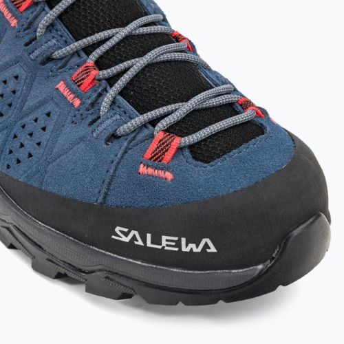 Damen-Trekkingstiefel Salewa Alp Trainer 2 Mid GTX blau 00-0000061383