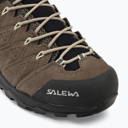 Damen-Trekkingstiefel Salewa Alp Mate Mid WP beige 00-0000061385