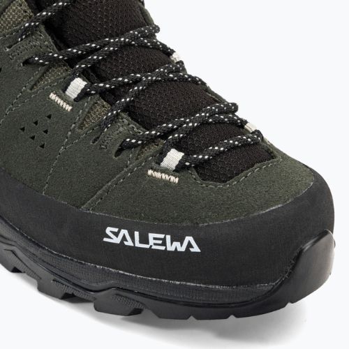 Damen-Trekkingstiefel Salewa Alp Trainer 2 grün 00-0000061403