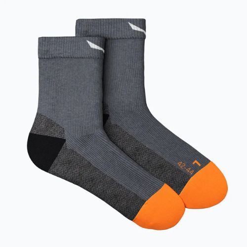 Herren-Trekking-Socken Salewa MTN TRN AM QRT grau 00-0000069034