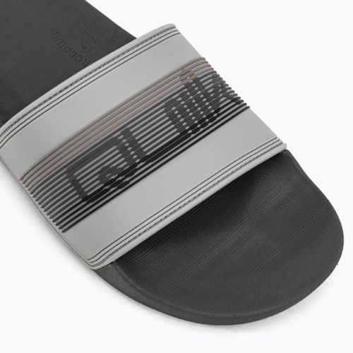 Herren-Flip-Flops Quiksilver Rivi Wordmark Slide grey