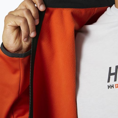 Helly Hansen Herren HP Windproof Fleece Segel Sweatshirt orange 34288_300