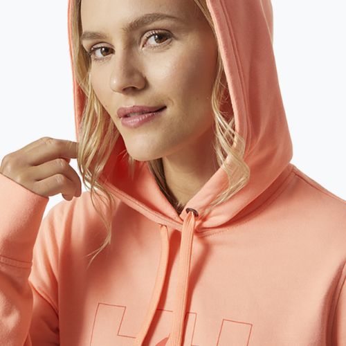 Damen-Trekking-Sweatshirt Helly Hansen Nord Graphic Pullover Hoodie orange 62981_058