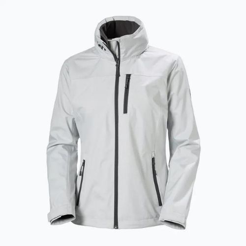 Helly Hansen Women's Crew Hooded Midlayer Jacket Grau 33891_853