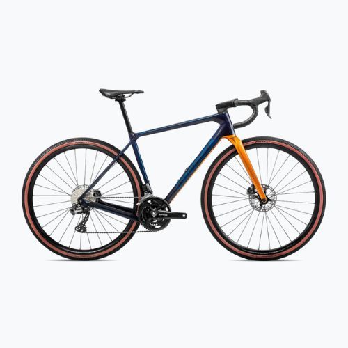 Orbea Terra M20i Team blau-orangefarbenes Gravelbike M11303AC