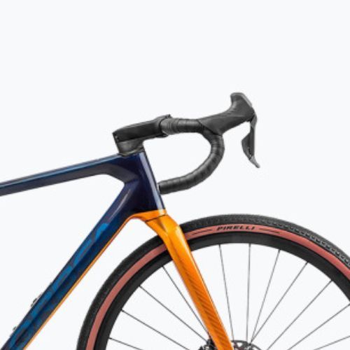 Orbea Terra M20i Team blau-orangefarbenes Gravelbike M11303AC