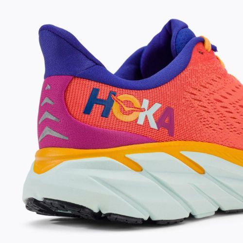 Damen Laufschuhe HOKA Clifton 8 orange 1119394-FBLN