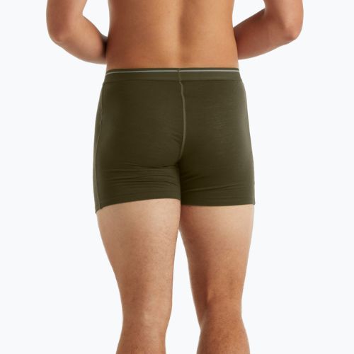 Thermo-Boxershorts für Männer Icebreaker Anatomica Loden 103029