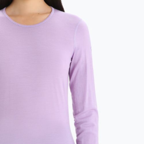 Icebreaker Damen Thermo-T-Shirt 200 Oasis LS Crewe Purple Gaze 104375