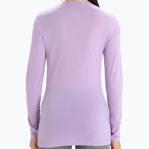 Icebreaker Damen Thermo-T-Shirt 200 Oasis LS Crewe Purple Gaze 104375