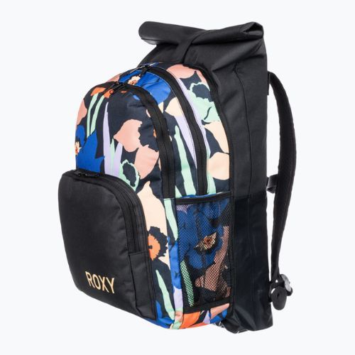 Wanderrucksack für Frauen ROXY Ocean Child 2021 anthracite flower jammin