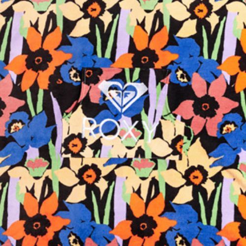 Ponchos für Frauen ROXY Stay Magical Printed 2021 anthracite flower jammin