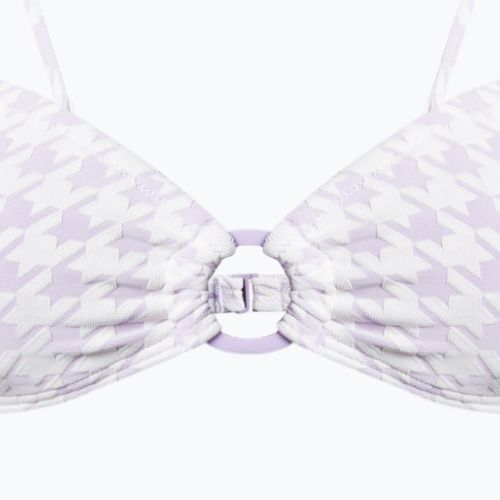 Badeanzug-Oberteil ROXY Check It Bandeau 2021 purple rose