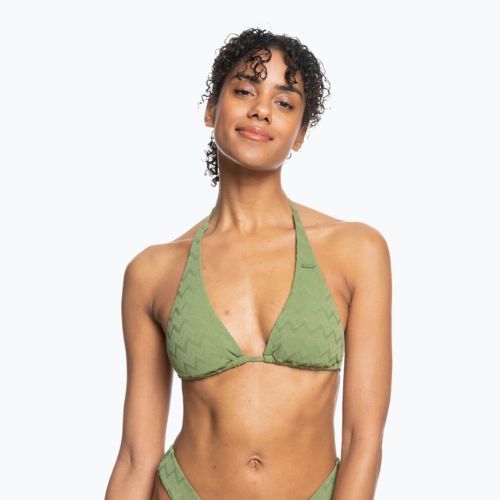 Badeanzug-Oberteil ROXY Current Coolness Elongated Triangle 2021 loden green