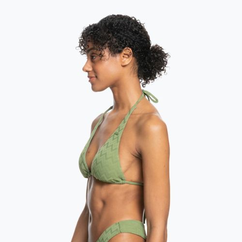 Badeanzug-Oberteil ROXY Current Coolness Elongated Triangle 2021 loden green
