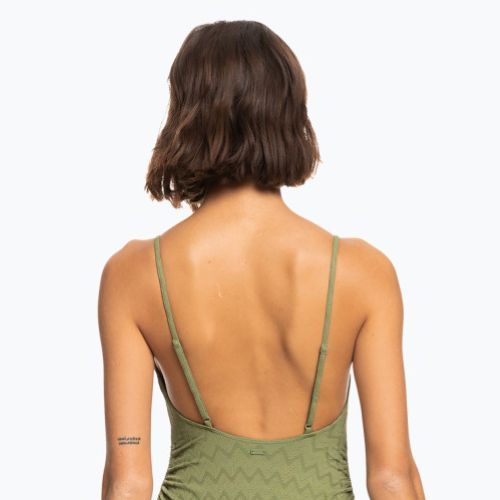 Einteiliger Badeanzug für Damen ROXY Current Coolness 2021 loden green