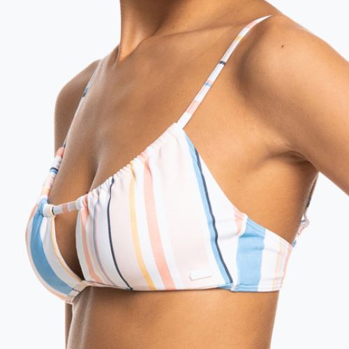 Badeanzug-Oberteil ROXY Beach Classics Bralette 2021 peach whip sand stripper