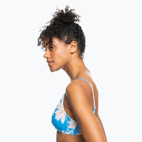 Badeanzug-Oberteil ROXY Love The Surf Knot 2021 azure blue palm island