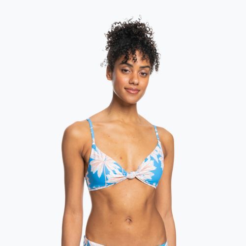 Badeanzug-Oberteil ROXY Love The Surf Knot 2021 azure blue palm island