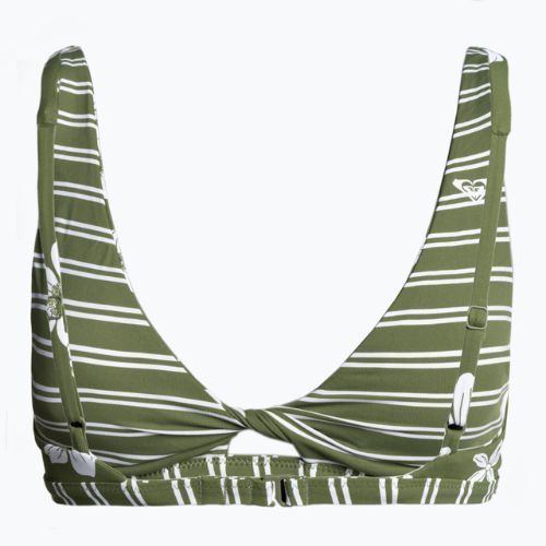 Badeanzug-Oberteil ROXY Retro Revo Twist Bra 2021 loden green surfrider spirit s