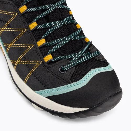 Damen-Trekkingschuhe Alpina Glacia opal blue/black