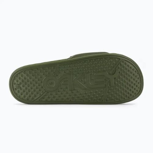 Herren Oakley College Pantoletten grün/schwarz FOF10042486L Pantoletten