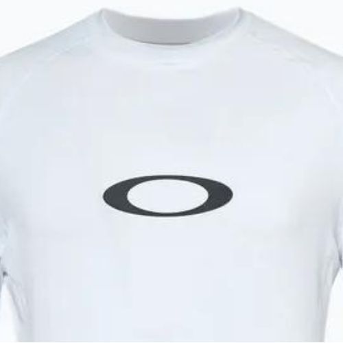 Oakley Ellipse Rashguard Herren Schwimmen Shirt weiß FOA403767100