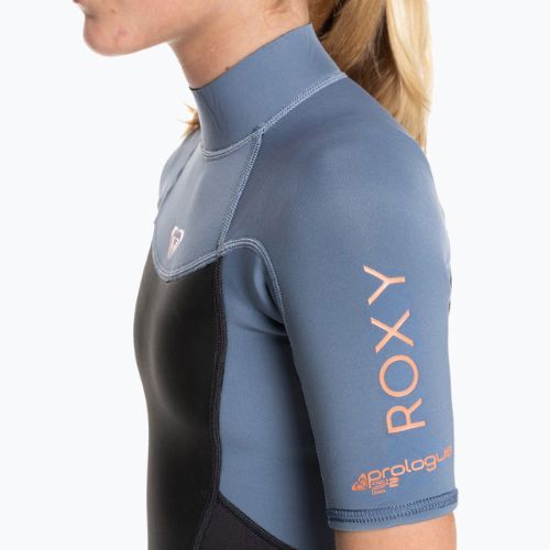 Schwimmschaum für Kinder ROXY 2/2 Prologue Girl BZ SS SP FL 2021 cloud black/powderdgrey/sunglow