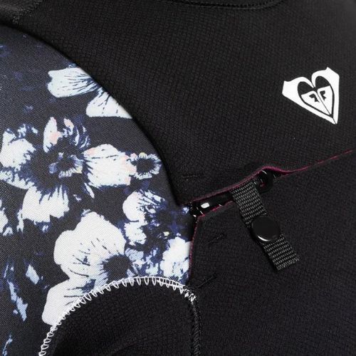 Neoprenanzug für Frauen ROXY 3/2 Elite XT ST Printed FZ GBS 2021 true black/black flowers