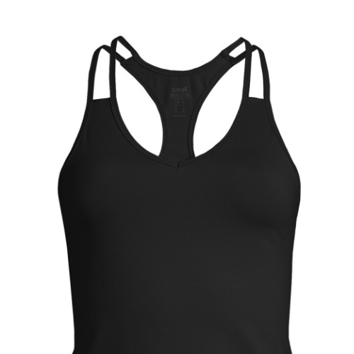 Casall V-Ausschnitt Racerback Damen Training Tank Top schwarz 22154