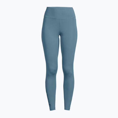 Damen Trainingsleggings Casall Graphic High Waist blau 21568