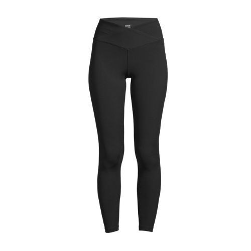 Casall Overlap High Waist Damen Trainingsleggings schwarz 22500